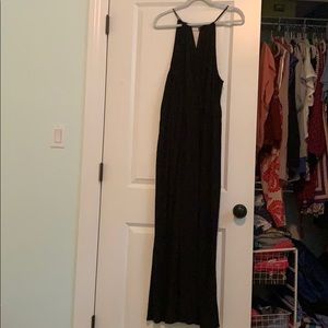 LOFT Black Maxi Dress